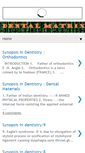 Mobile Screenshot of dentalmatrix.net